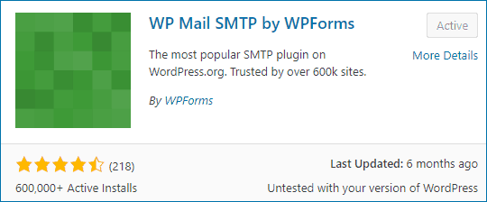 WP Mail SMTP by WPForms