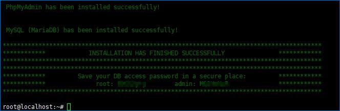 Webinoly MySQL password