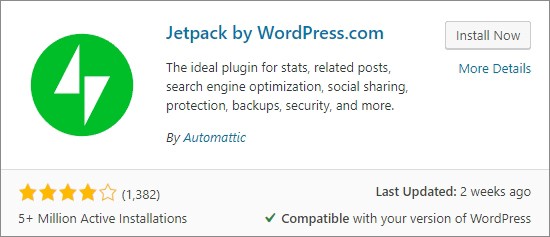 Jetpack Plugin Setup