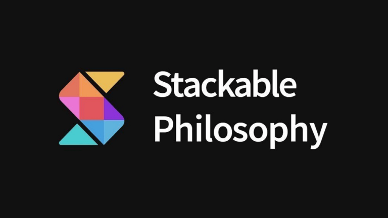 Stackable logo